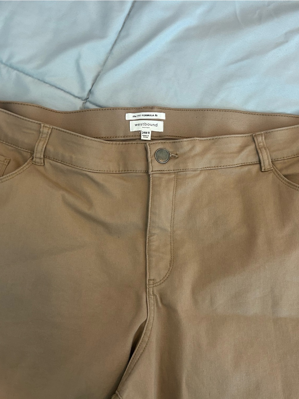 Westbound Tan Pants Womens 24